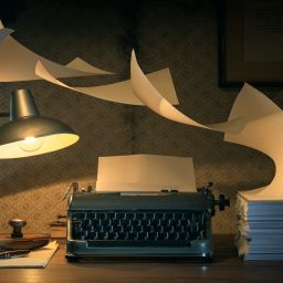 showing loss of written words