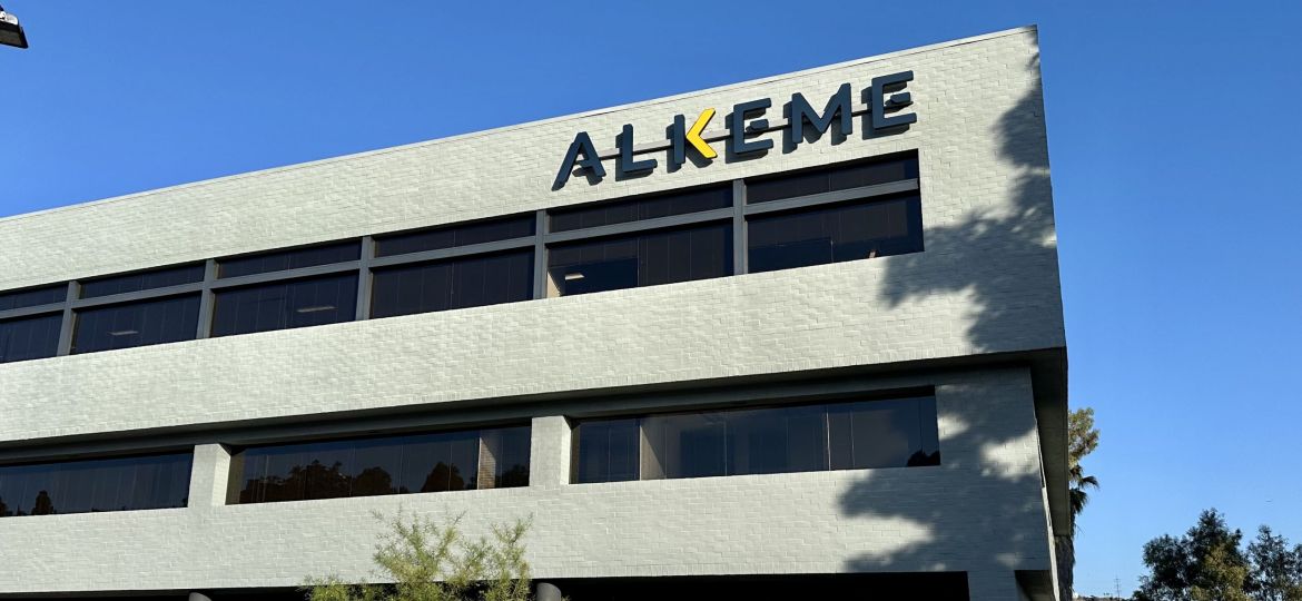Image of ALKEME building signage