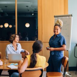 showing leadership